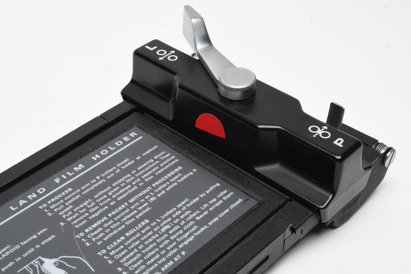 Polaroid 545 Land Film Holder, Good & clean