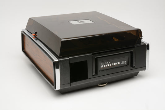 Kodak MovieDeck #455 S8 Movie projector, Tested, works great! w/Instructions