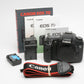 Canon EOS 7D 18MP DSLR body bundle, Book, manuals, batt, charger, 48K Acts