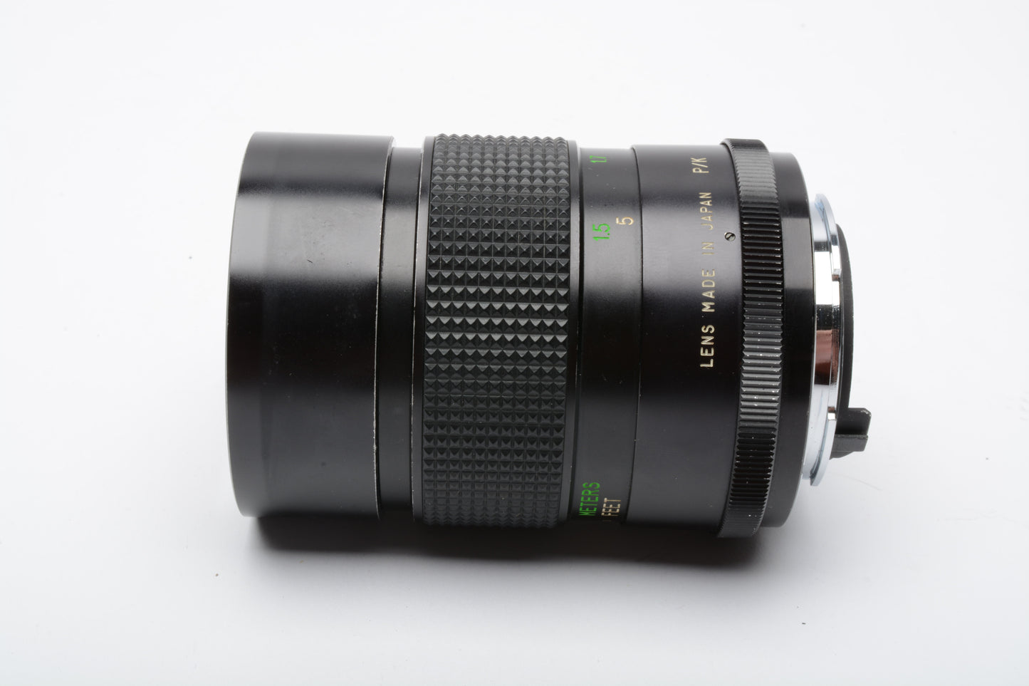 Vivitar 135mm f2.8 Pentax PK Portrait lens, caps, NIce & sharp