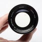 Vivitar 135mm f2.8 Pentax PK Portrait lens, caps, NIce & sharp