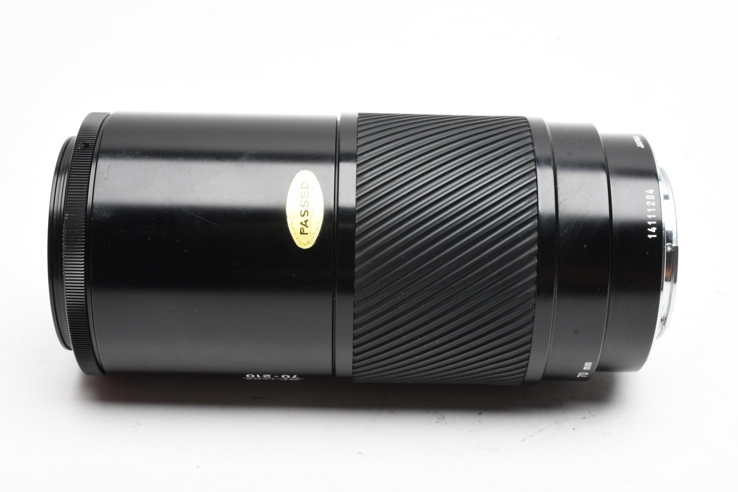 Minolta Maxxum AF 70-210mm f4 lens, hood+caps, Nice & clean "Beer Can"