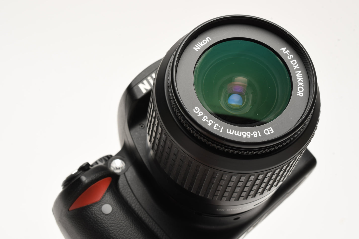 Nikon D40 DSLR body w/Nikkor 18-55mm f3.5-5.6G ED, Book, Nice!