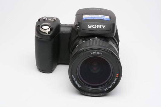 Sony DSC-R1 10.3MP CMOS camera, 2batts, charger, strap, clean! sharp