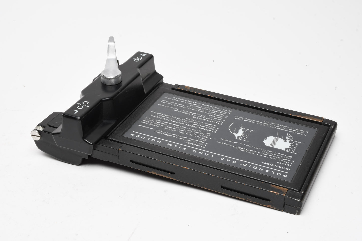 Polaroid 545 Land Film Holder, Good & clean