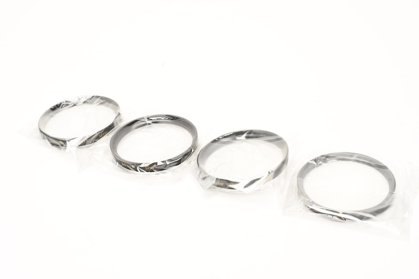 Vivitar 52mm Close-up lens filter set +1, +2, +4, +10, In pouch, New