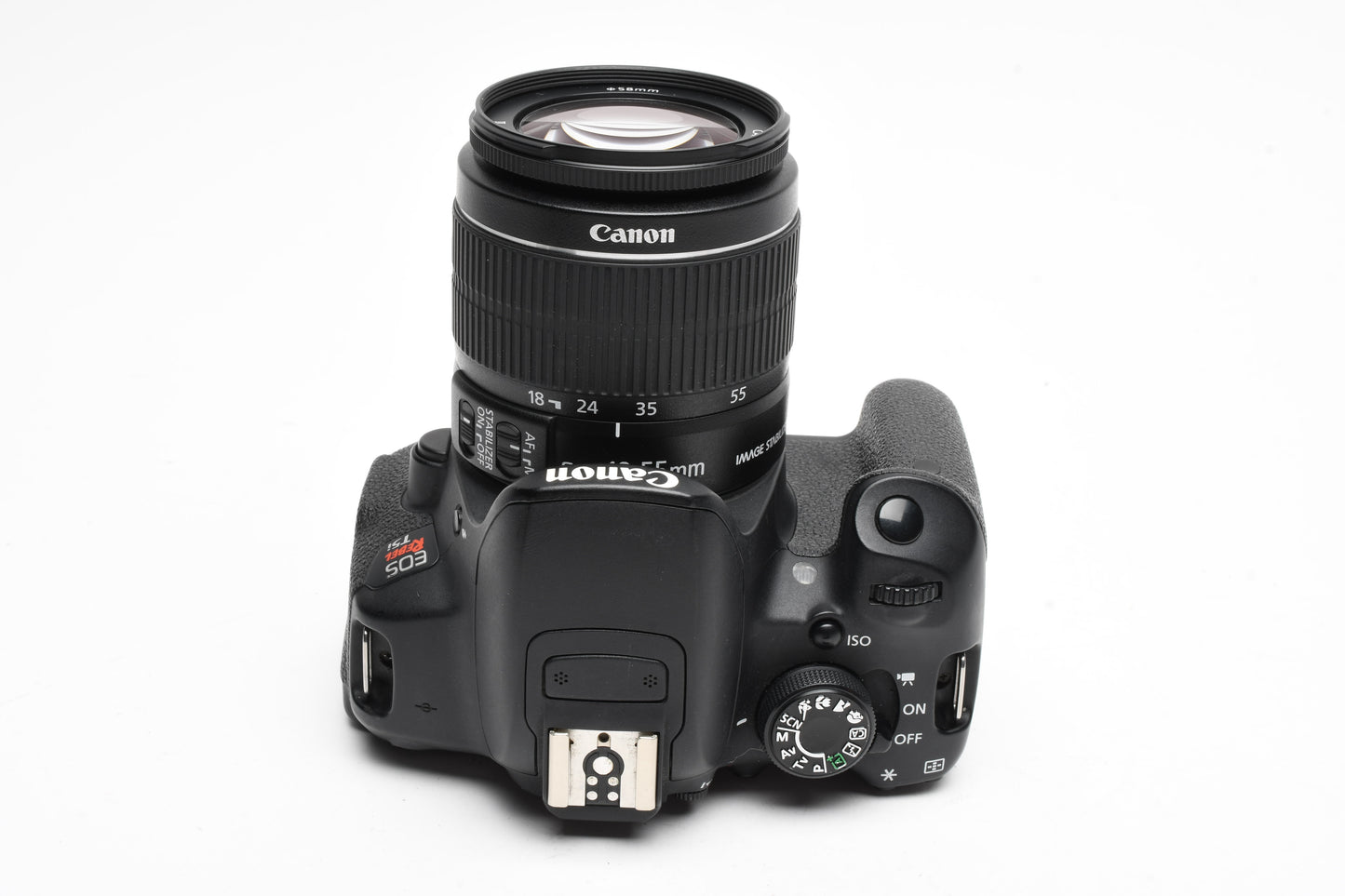 Canon EOS Rebel T5i DSLR w/18-55mm f3.5-5.6 IS II zoom, 48K Acts