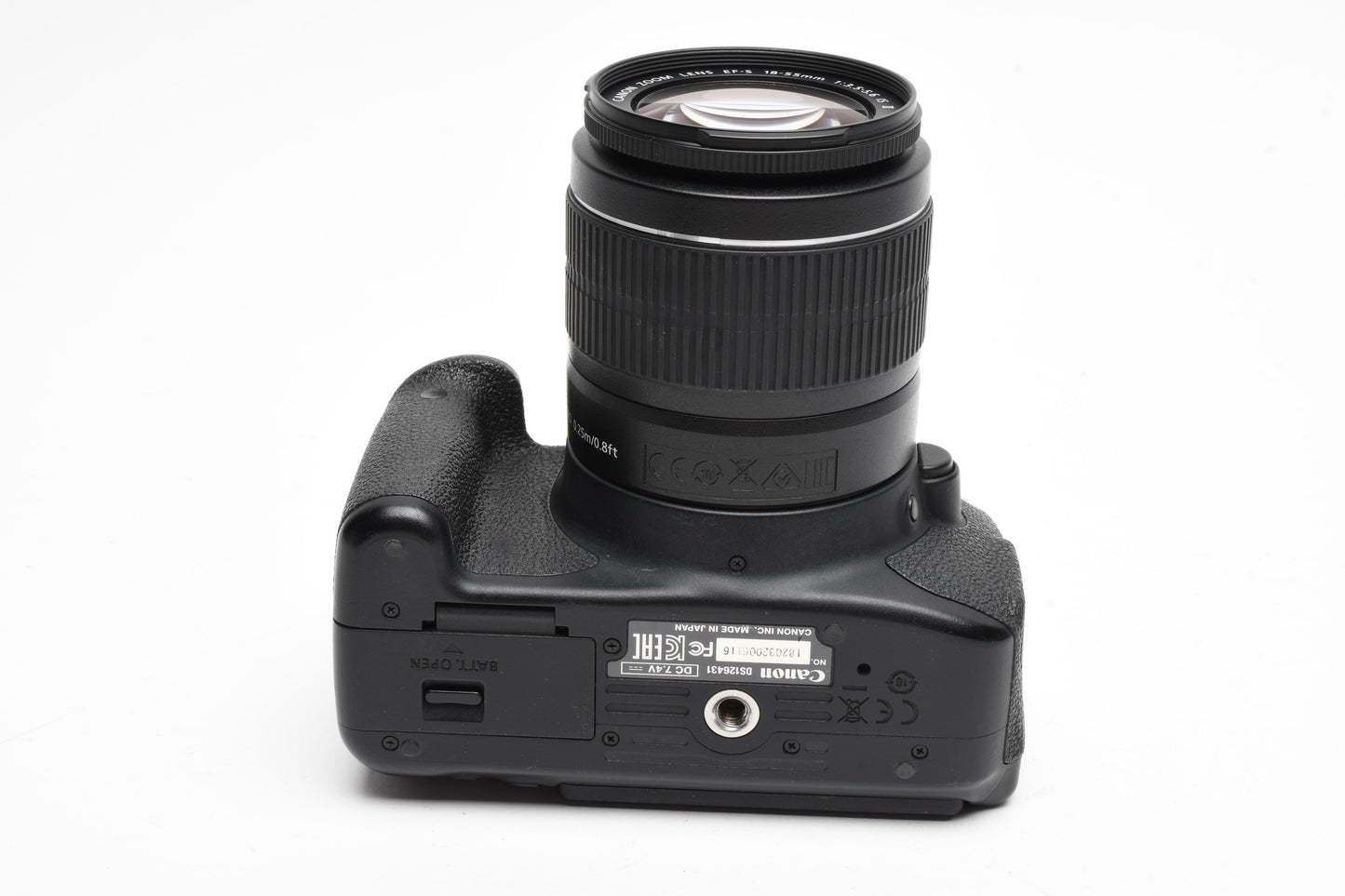 Canon EOS Rebel T5i DSLR w/18-55mm f3.5-5.6 IS II zoom, 48K Acts