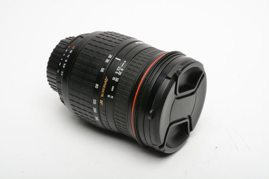 Sigma AF 28-300mm f3.5-6.3 Asph. IF Nikon Mount zoom lens, UV + Caps, Clean