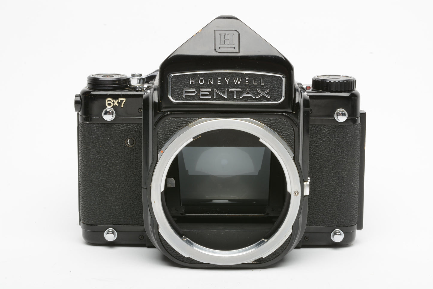 Pentax 67 Body w/prism finder and 3D grip, cap, tested, works great - New Seals