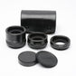 Vivitar AT-1 Automatic Extension Tube (12mm, 20mm, 36mm) w/Case+Caps