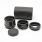 Vivitar AT-1 Automatic Extension Tube (12mm, 20mm, 36mm) w/Case