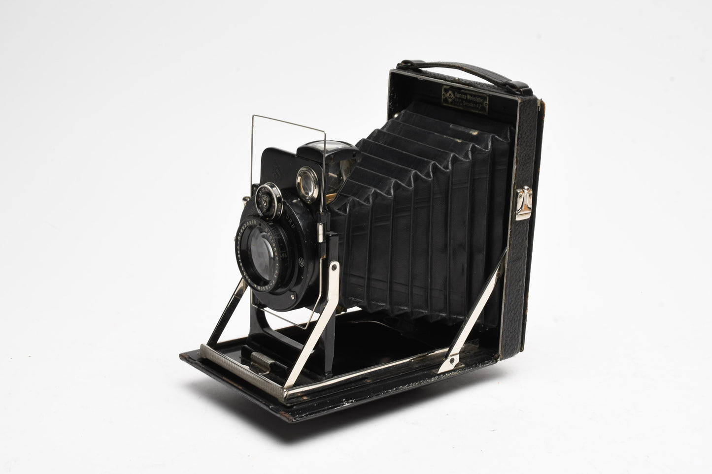 Kamera Werkstatten Dresden A-21 Camera w/Radionar Schneider 10.5cm Lens, Nice!