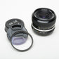 Nikon Nikkor 35mm f2.8 AI mount lens, caps, nice & clean + L39 Filter