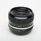 Nikon Nikkor 35mm f2.8 AI mount lens, caps, nice & clean + L39 Filter