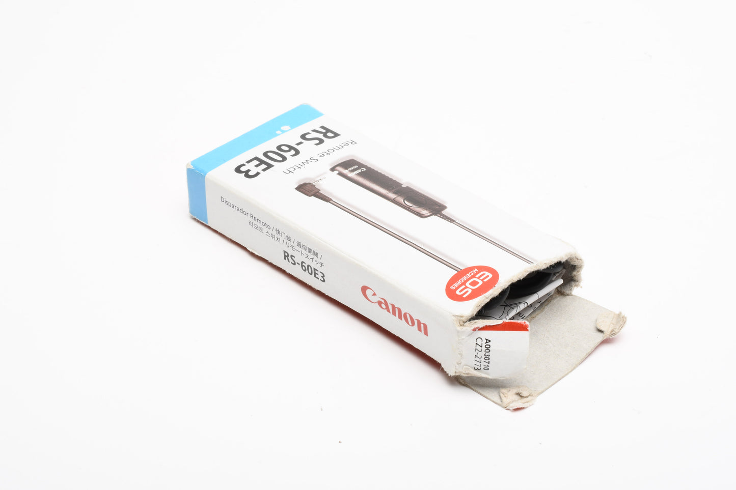 Canon RS60-E3 wired remote cable release, barely used, Genuine Canon