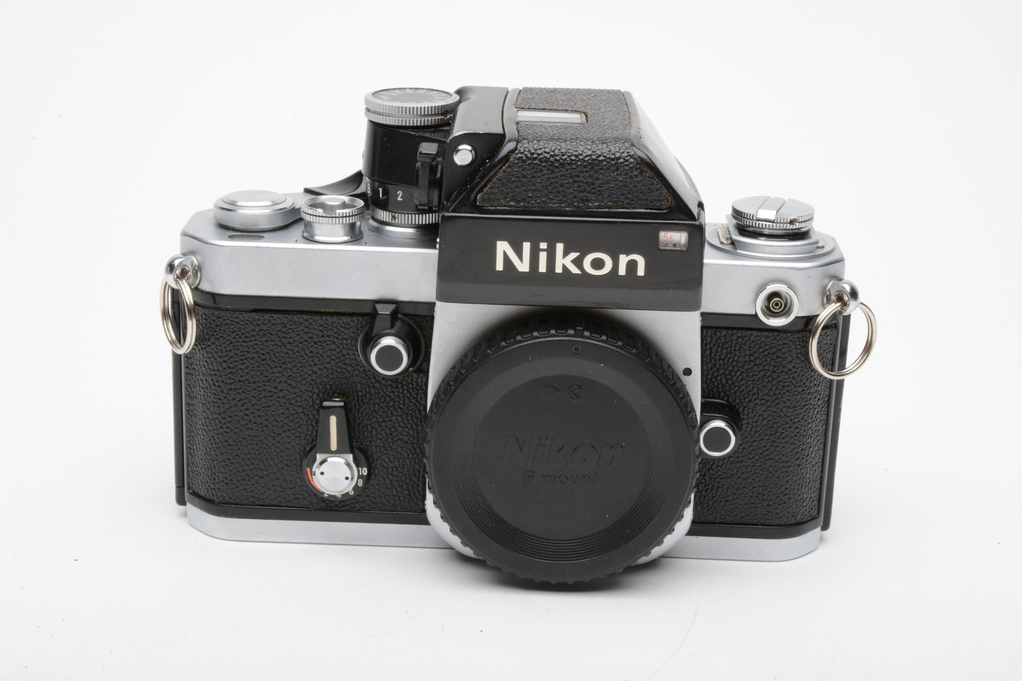 Nikon F2 35mm SLR body w/DP-1 finder, very clean & accurate, Nice&Clean