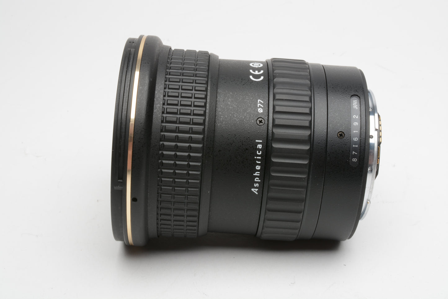 Tokina SD 11-16mm f2.8 IF DX II AT-X Pro lens for Canon EF, UV, Hood, Mint-