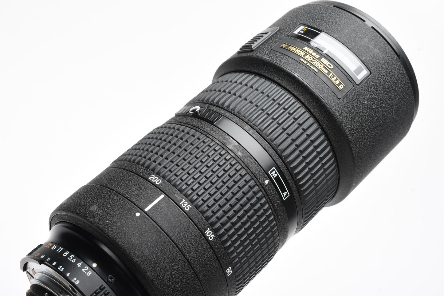 Nikon Nikkor AF 80-200mm f2.8 D ED w/Case, caps, Sharp!