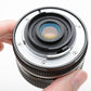 Nikon Nikkor 35mm f2.8 AI mount lens, caps, nice & clean + L39 Filter