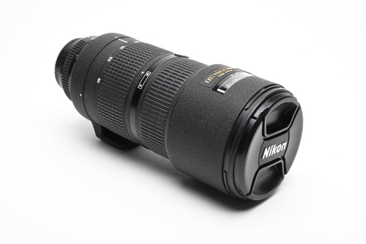 Nikon Nikkor AF 80-200mm f2.8 D ED w/Case, caps, Sharp!