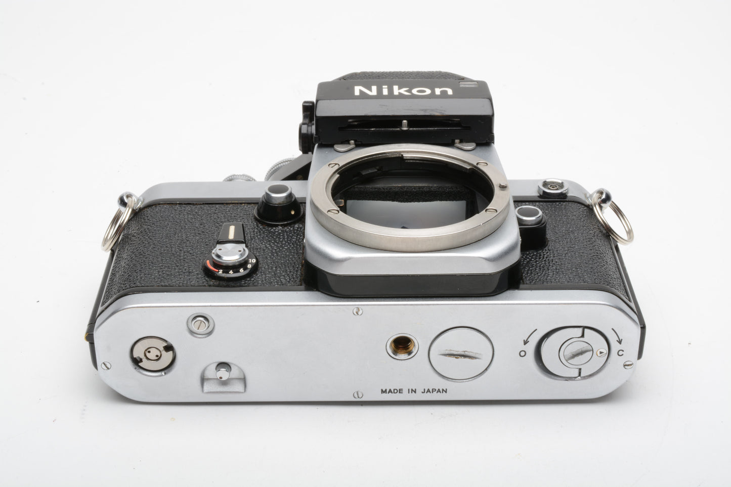 Nikon F2 35mm SLR body w/DP-1 finder, very clean & accurate, Nice&Clean