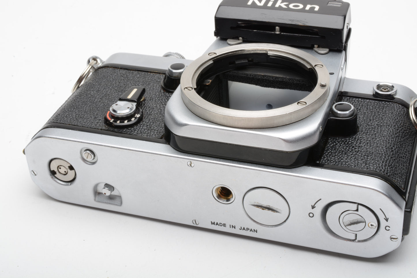 Nikon F2 35mm SLR body w/DP-1 finder, very clean & accurate, Nice&Clean