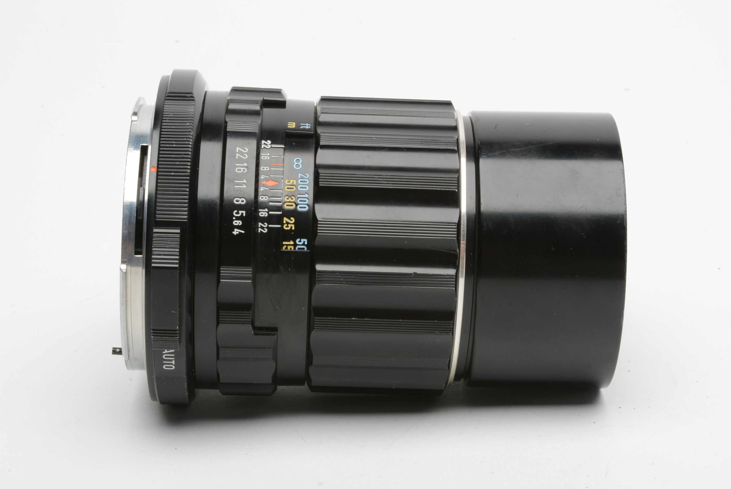 Pentax Super Takumar 105mm f2.4 lens for Pentax 67, caps, sharp 