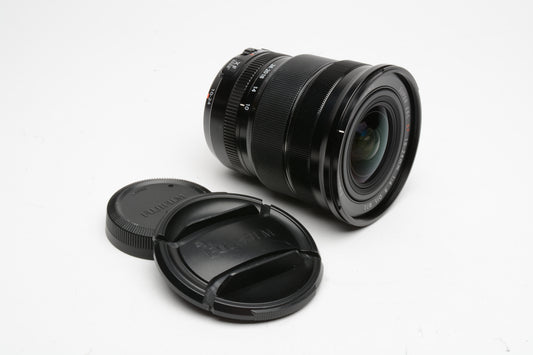 Fujifilm Fujinon XF 10-24mm f4 R OIS Asph. Super EBC Lens, Sharp, +caps