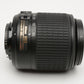 Nikon AF-S 55-200mm f4-5.6G ED DX, caps, hood, pouch, UV, very clean, Mint-