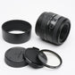 Sigma AF 50mm f2.8 macro lens for Maxxum or Sony A Mount, UV, Hood, Caps