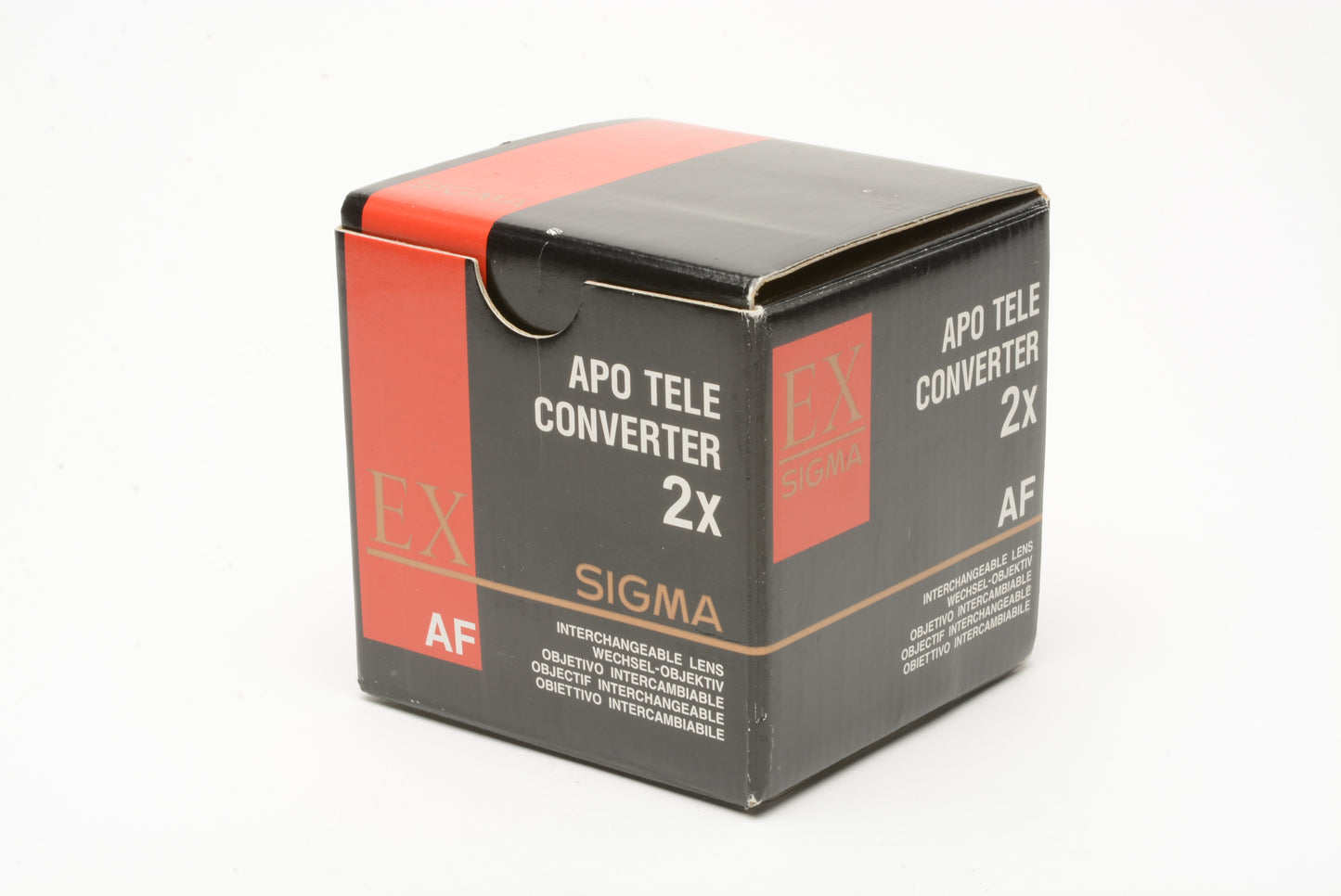 Sigma 2X AF APO Tele Converter EX, caps, case, boxed, barely used - Nikon AF