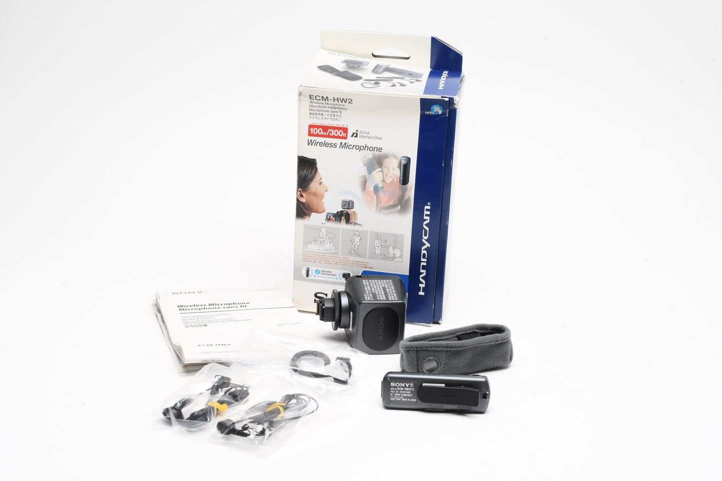 Sony ECM-HW2 Condenser Wireless Consumer Microphone, New in Box