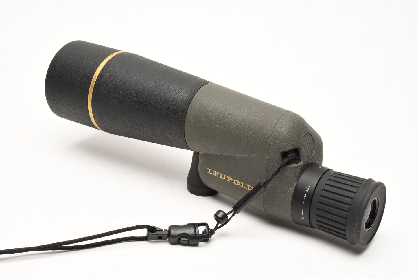 Leupold Gold Ring Compact 15x30 spotting scope, Case+strap, Great!