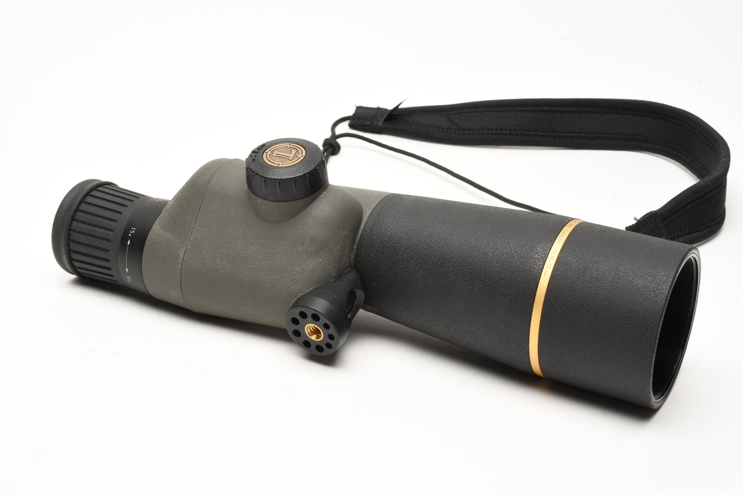 Leupold Gold Ring Compact 15x30 spotting scope, Case+strap, Great!