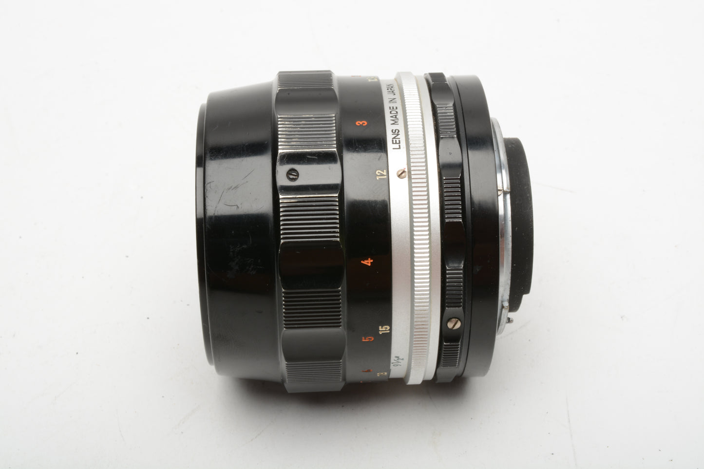 Nikon Nippon Kogaku Micro Nikkor 55mm f3.5 Non-AI Lens, w/Caps