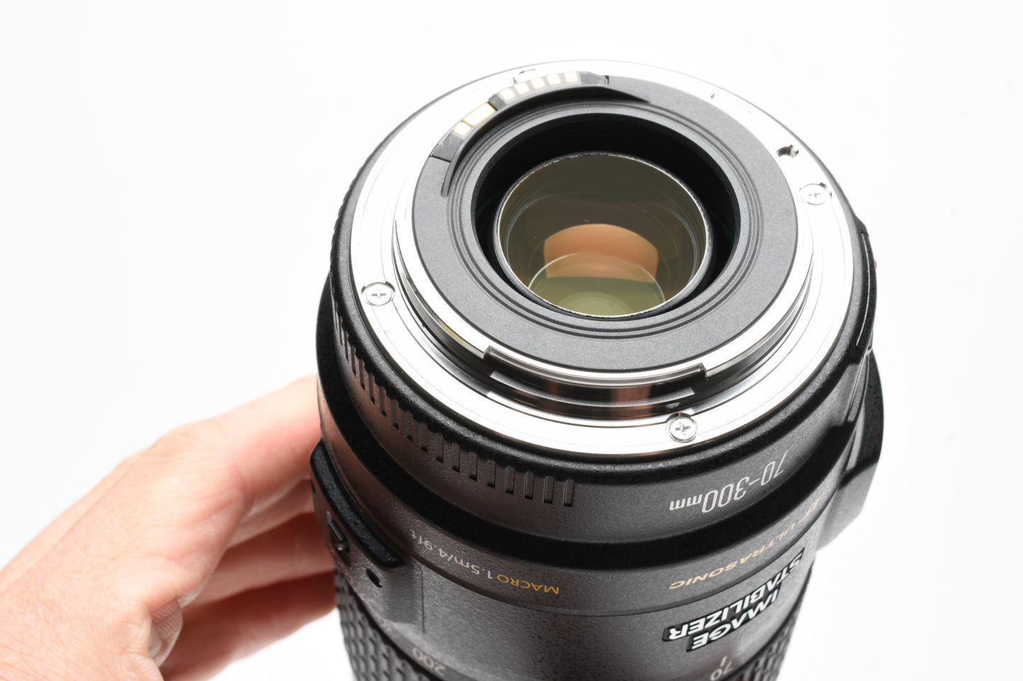 Canon EF 70-300mm f4-5.6 IS USM zoom lens, Caps, Great!