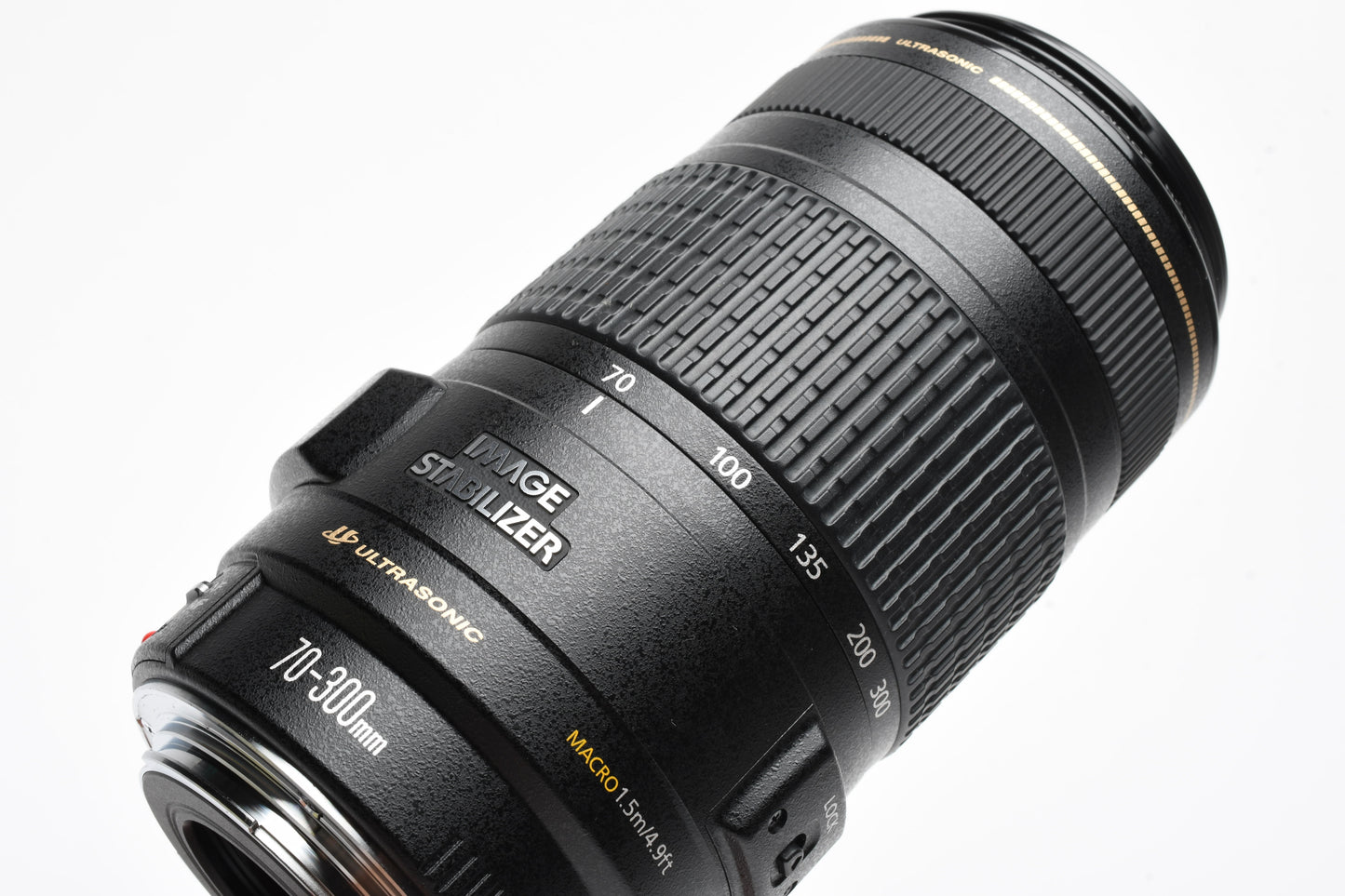 Canon EF 70-300mm f4-5.6 IS USM zoom lens, Caps, Great!
