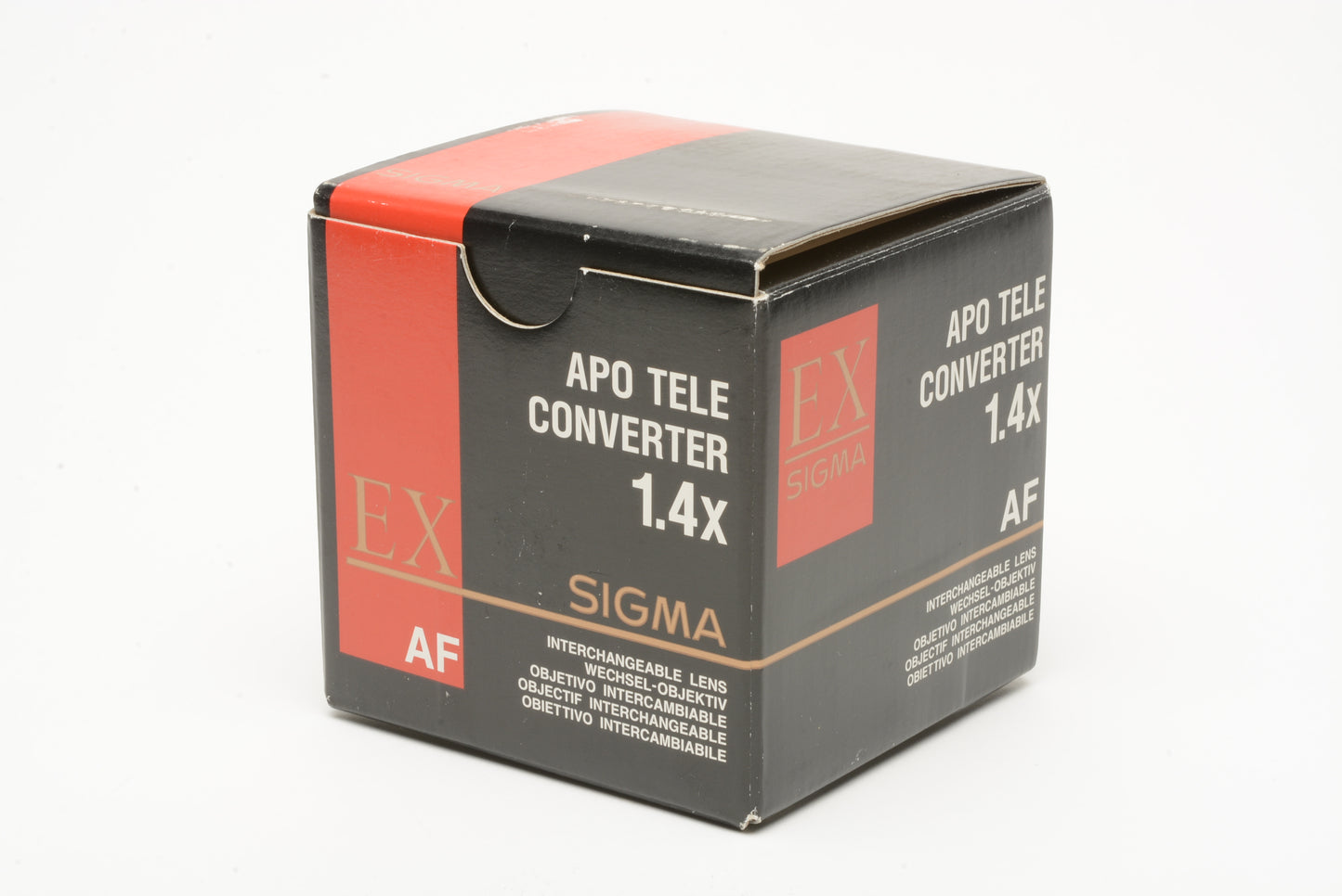 Sigma 1.4X AF APO Tele Converter EX, caps, case, boxed, barely used - Nikon AF