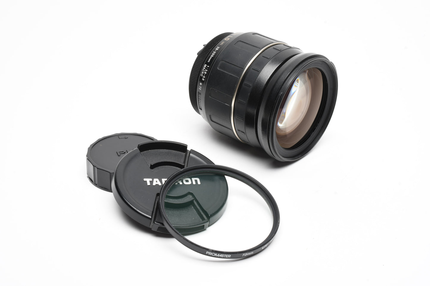 Tamron AF 28-200mm f3.8-5.6 LD IF Asph. Macro Lens for Pentax AF +UV, Caps
