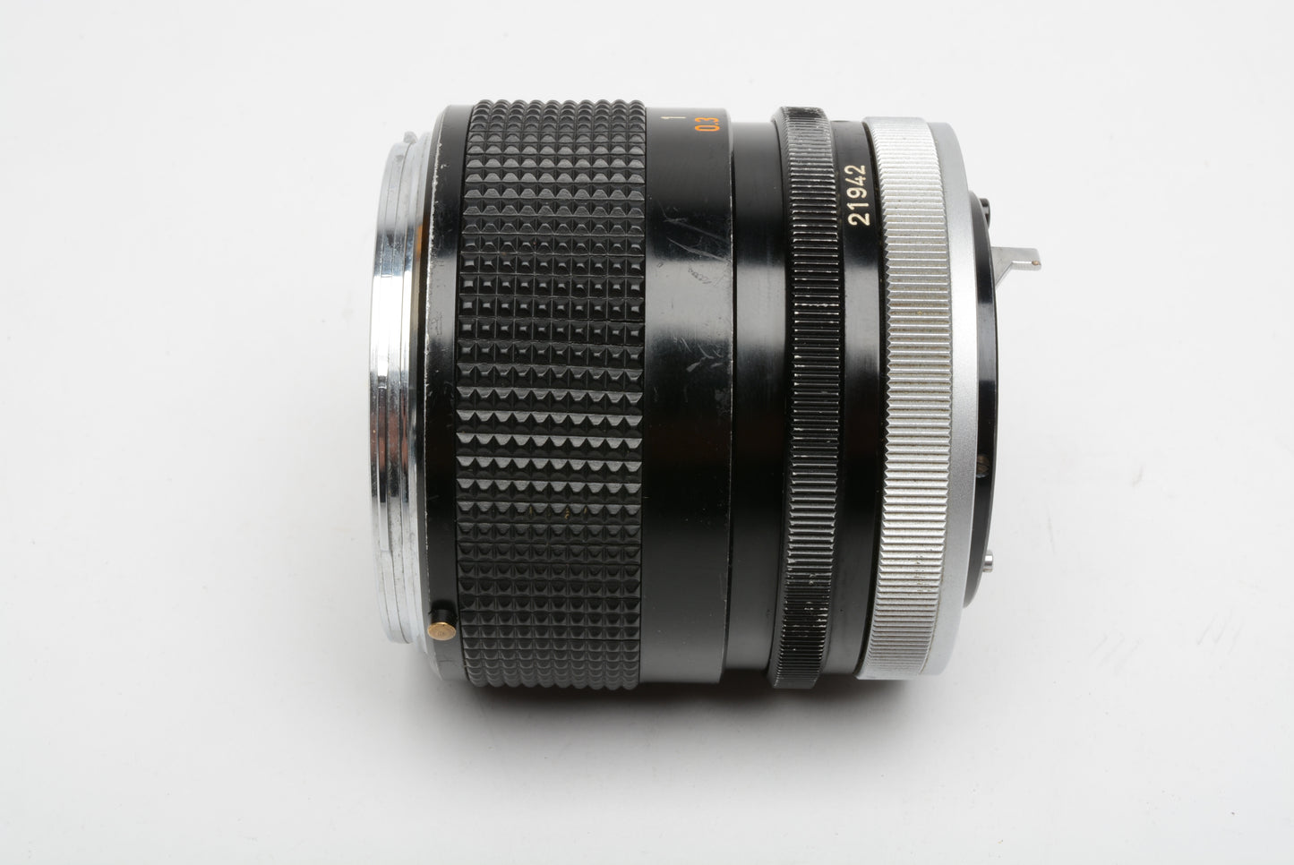 Canon FD 35mm F2 prime lens, very sharp, great glass