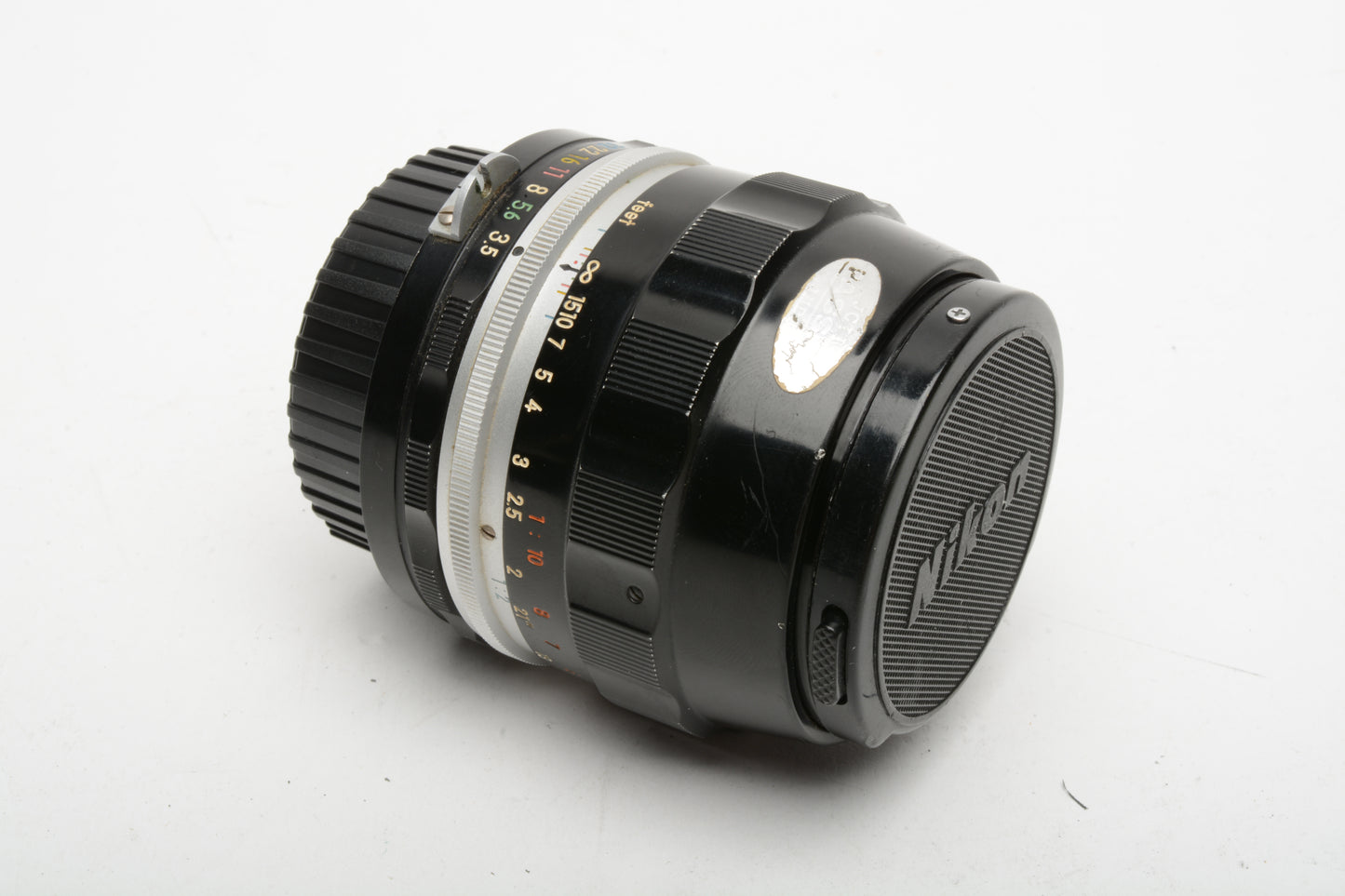 Nikon Nippon Kogaku Micro Nikkor 55mm f3.5 Non-AI Lens, w/Caps