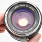 Canon FD 35mm F2 prime lens, very sharp, great glass