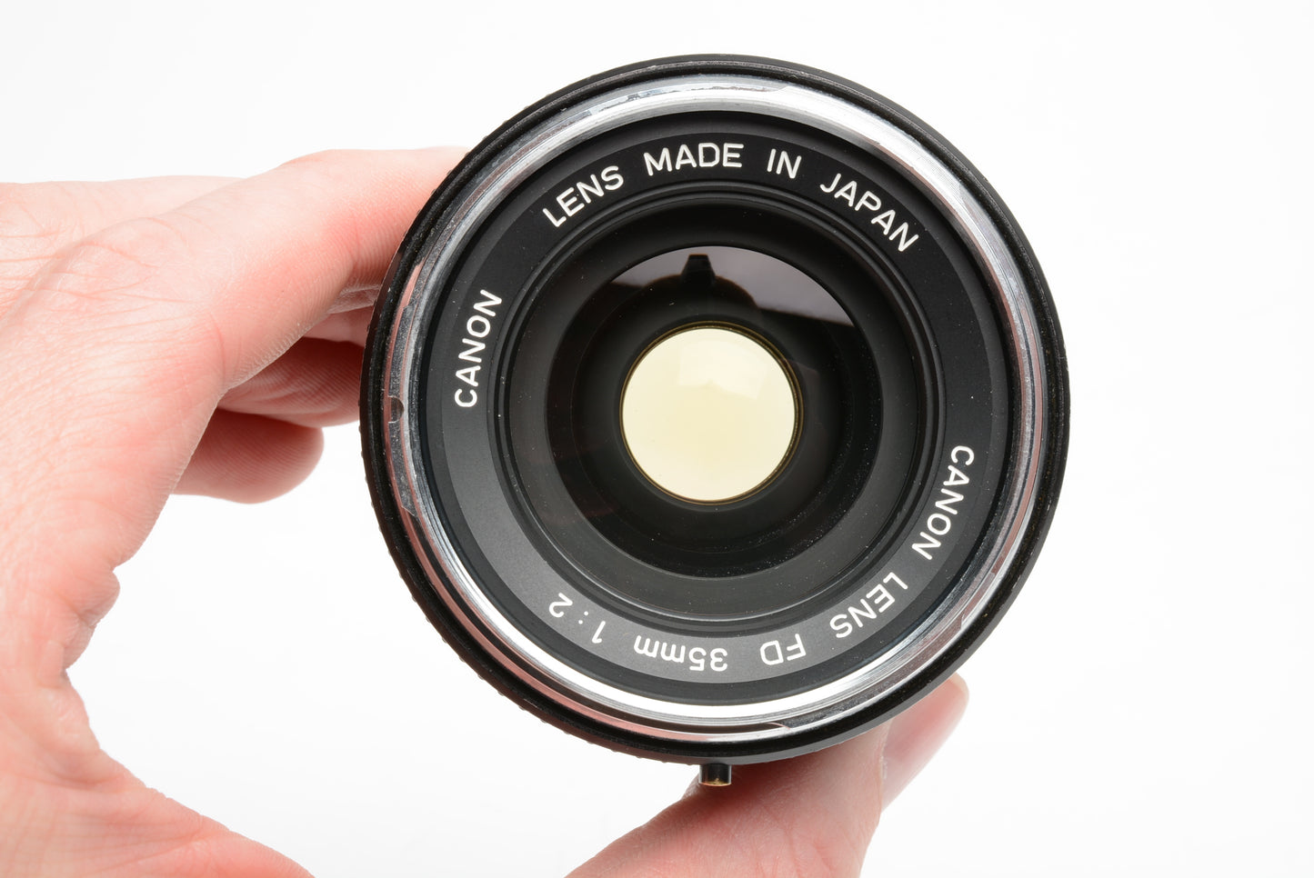 Canon FD 35mm F2 prime lens, very sharp, great glass