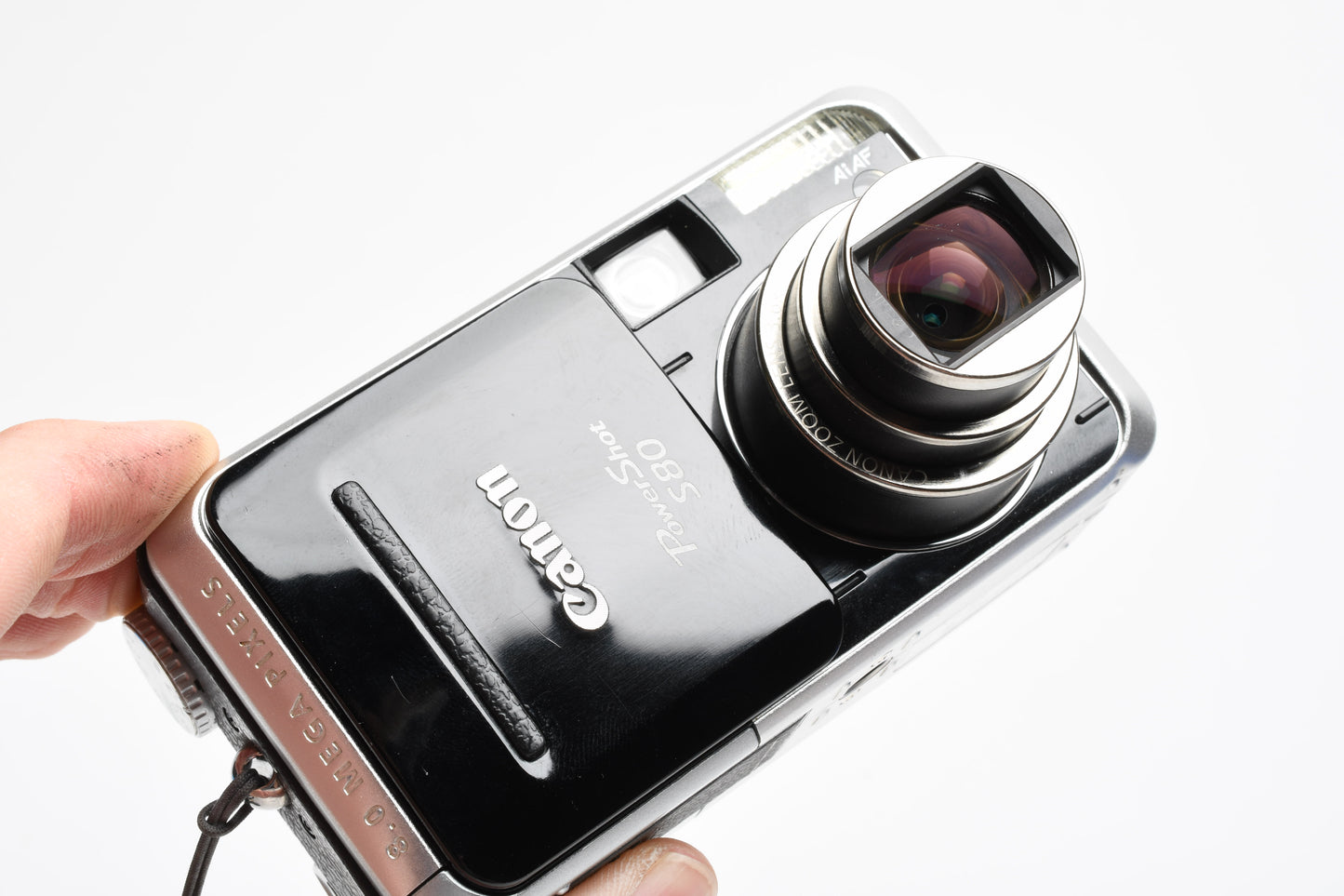 Canon PowerShot S80 8MP Digital Point&Shoot, 2X batts, charger, Tested