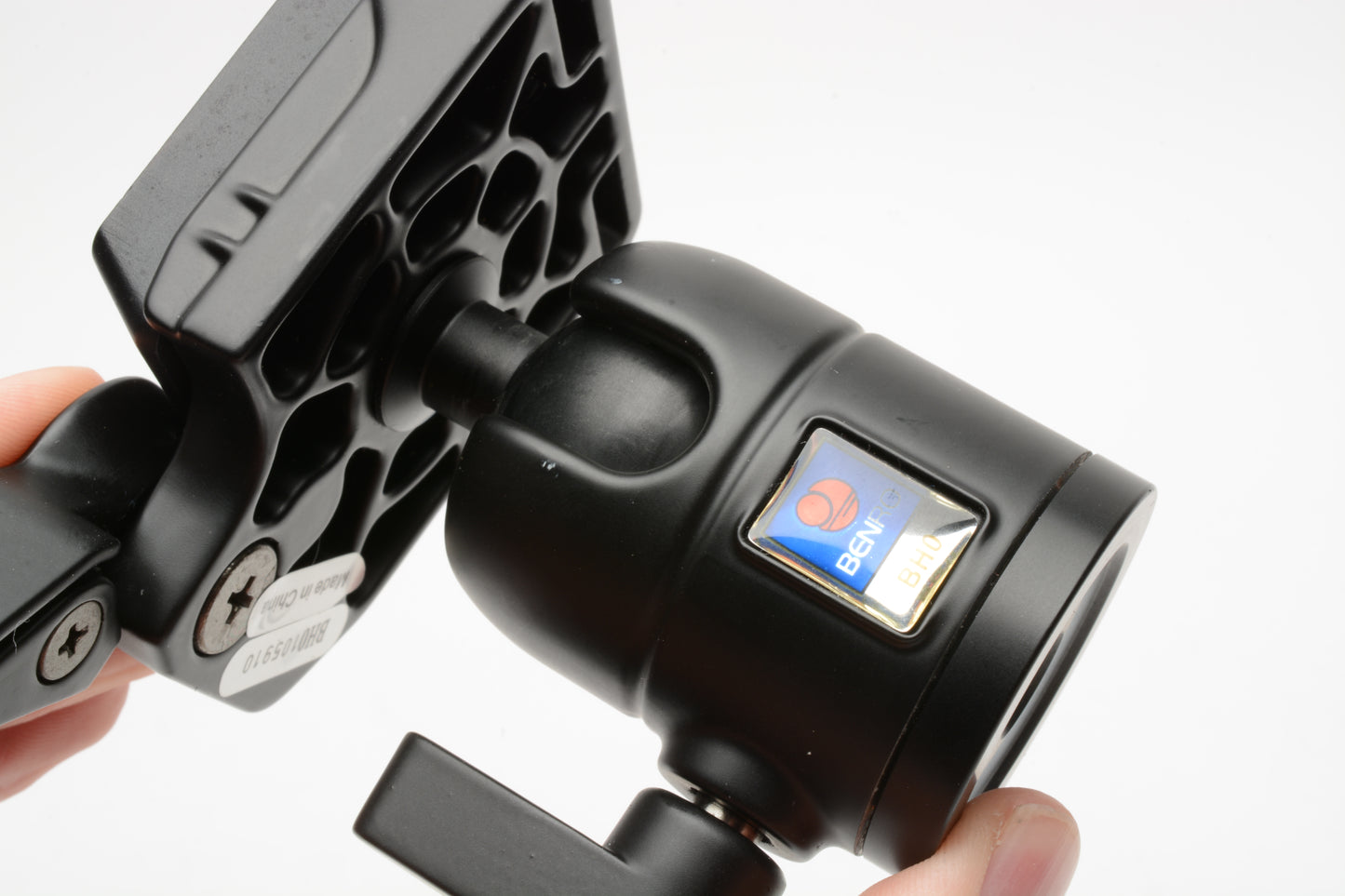 Benro Single Action Quick Release Ballhead BH0 w/QR plate, Nice