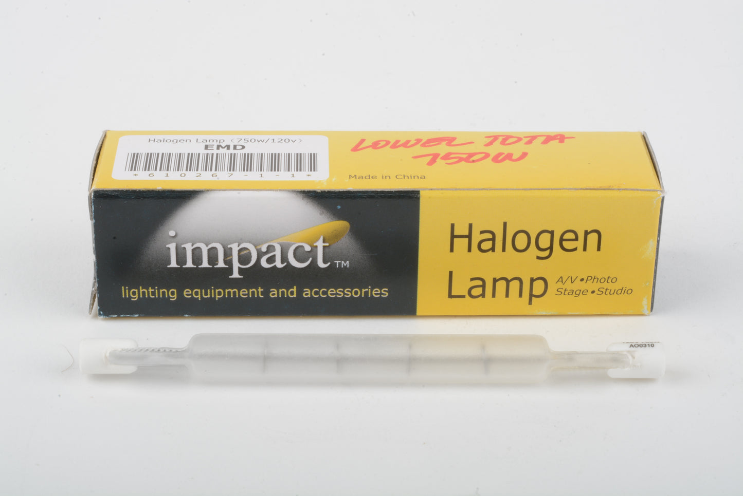 Impact EMD 750W 120V bulb for Lowel Tota Lights, NIB