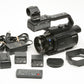 Sony HXR-N80 Camcorder bundle, 2batts, charger, handle, hood, cup, cap, 120Hours