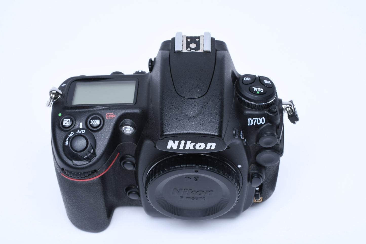 Nikon D700 DSLR Body, 2Batts, Charger, Only 10,871 Acts!  Clean