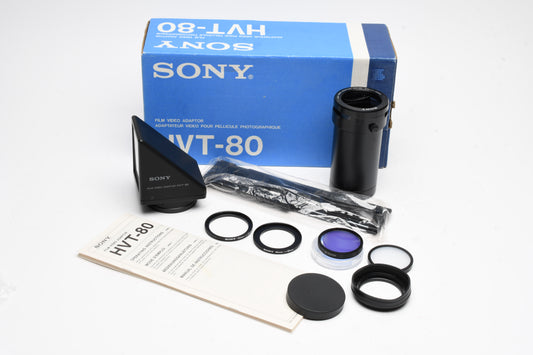 Sony HVT-80 Film Video Adapter, New in Box